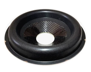 10 inch Carbon Fiber Subwoofer Cone 2.5" VCID - Picture 1 of 1