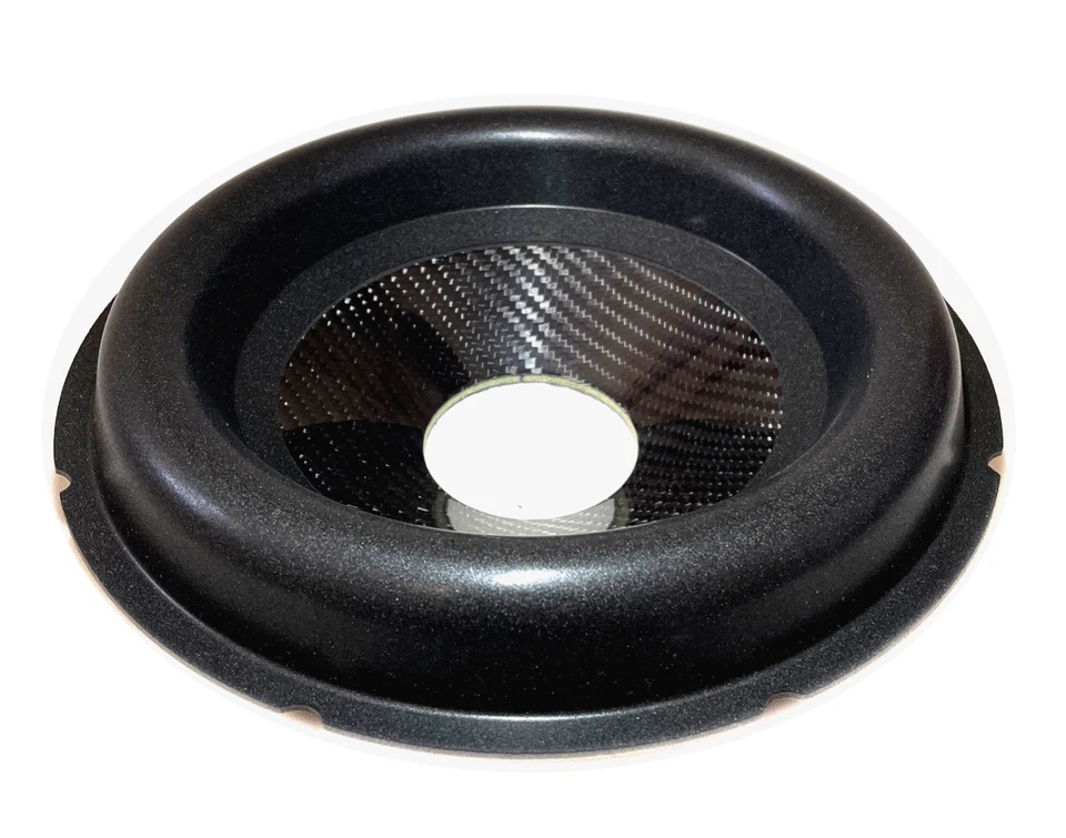 Cono de subwoofer de fibra de carbono de 10 pulgadas 2,5" VCID Foto 1 de 1