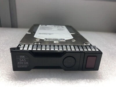 Compatible HP 652615-B21 653951-001 450GB 15K 3.5 " SAS 6G LFF Gen8 Gen9 HDD - Image 1 of 3