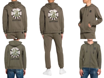 Roberto Cavalli RC Hooded Sweater Hoodie Sweatshirt Jumper Pullover Sweater XXL - Image 1 of 4