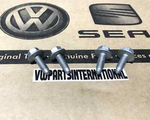 VW Golf MK4 MK5 GTI TDI R32 Fuel Tank Strap Bolts 4x Genuine New OEM Parts - Picture 1 of 1