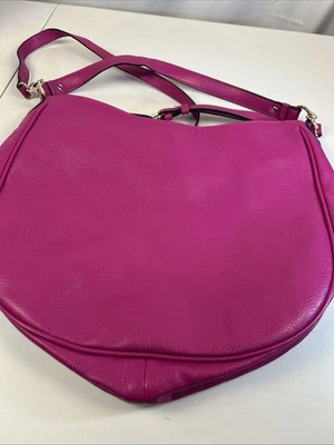 Bolsa de ombro Merona roxa com alça ajustável - Imagem 1 de 4