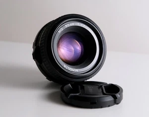 Minolta MD 50mm F1.7 standard lens. - Picture 1 of 2