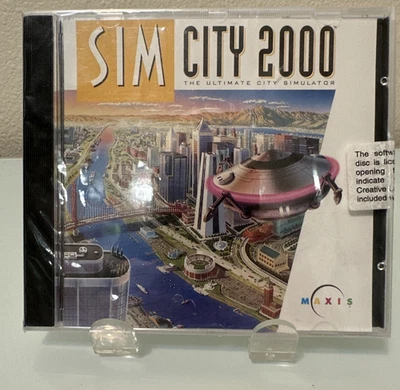 SimCity 2000: The Ultimate City Simulator Brand NEW Factory Sealed Case PC 1993 - Image 1 of 4