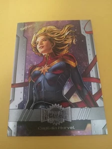 2024 SkyBox Metal Universe Marvel Avengers Captain Marvel #11 - Picture 1 of 2