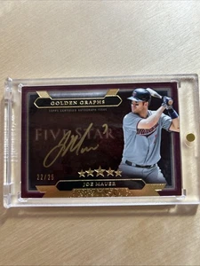 2020 Topps Five Star Joe Mauer Auto /25 Golden Graphs Twins - Bild 1 von 2