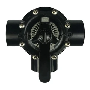 Válvula desviadora de 3 vías CMP, zócalo de 1,5" x grifo de 2", CPVC negro - Imagen 1 de 1
