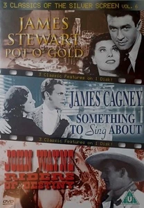 3 CLASSICS OF THE SILVER SCREEN VOL 6 DVD NEW SEALED JAMES STEWART JOHN WAYNE PB - Picture 1 of 1