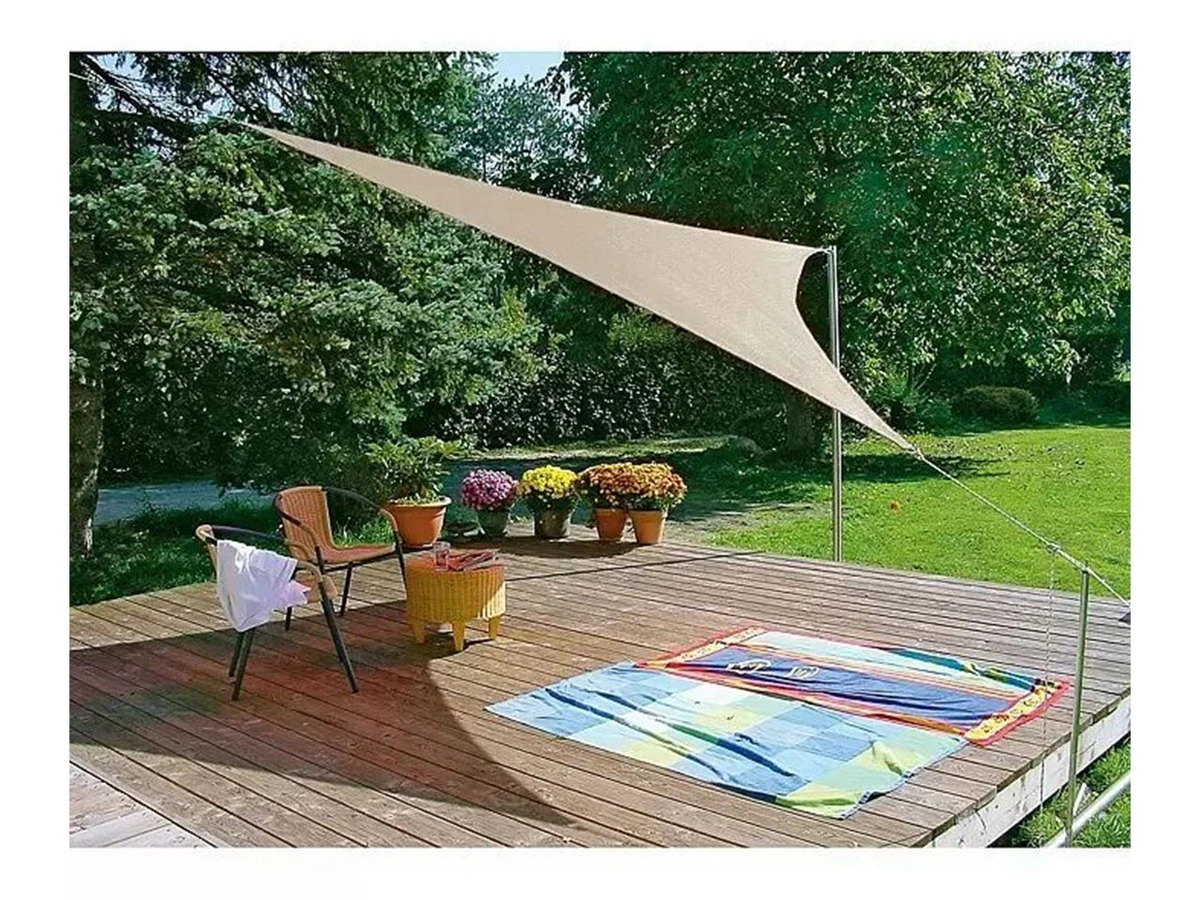 Blissun Terrassenschirm-Ersatzdach Für 2,5 M Schirm (6 Rippen) – 180g UV-Schutz Polyester