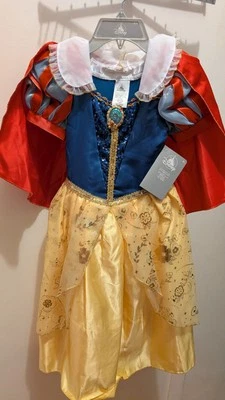 Disney Store Snow White Costume Gown Princess Child Size Small 5/6 Silhouette - Image 1 of 4