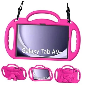 Kids Case for Samsung Galaxy Tab A9 Plus 11" Tablet 2023, Durable Pink - Picture 1 of 8