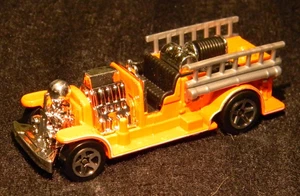 HOT WHEELS ~ ALTE NUMMER 5.5 DIE-CAST ORANGE FEUERWEHR NEUWERTIG LOSE - Bild 1 von 20