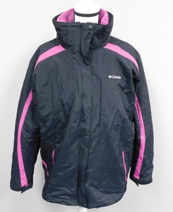 Columbia Omni Tech InterChange 2 in 1 Jacke Damen schwarz und lila Jacke 2X - Bild 1 von 7