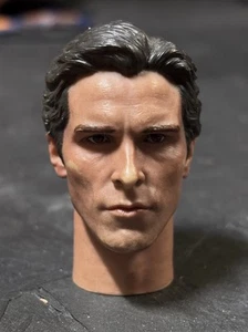 1/6 Christian Bale Head Sculpt (American Psycho, Batman, Patrick Bateman) - Picture 1 of 5