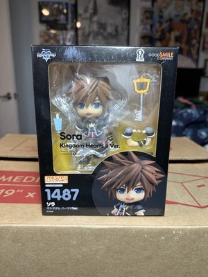 Nendoroid Sora Kingdom Hearts II Ver. Figura #1487 Good Smile Company Foto 1 de 4