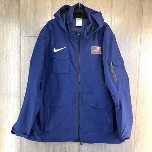 Nike Pro Elite Storm-FIT ADV Team USA Full Zip Jacke Blau Größe XL AO8714-492 - Bild 1 von 11