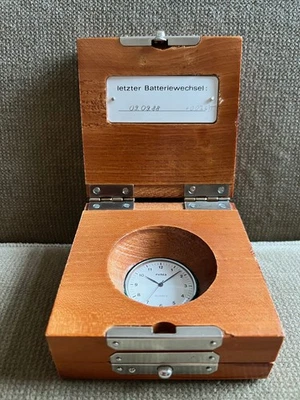 Ruhla Militär Taschenuhr mit orig. Box - Deckwatch  - 44 mm ca. 1985 - Bild 1 von 4