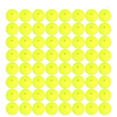 1 confezione di boa galleggiante in con palla da pesca (giallo) - Immagine 1 di 4