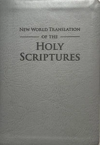 New World Translation of The Holy Scriptures Gray Faux Leather Watchtower 2013 - Imagen 1 de 4