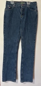 Wrangler Twenty X Womens Button Fly Jeans Size9/10x36 Blue Denim Boot Cut * - Picture 1 of 7