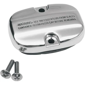 Drag Specialties Chrome Rear Master Cylinder Cover Harley FLT FLHR FLTR 08-17 - Bild 1 von 2