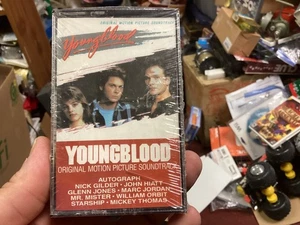 Youngblood Original Motion Picture Soundtrack Cassette Tape RCA Ariola 1985 New - Picture 1 of 2