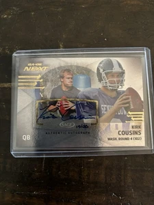 Kirk Cousins 2012 Sage Next Rookie Auto /30 Hand Numbered Vikings Falcons - Picture 1 of 2