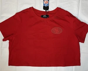 San Francisco 49ers Damen Pro Standard rot Crop Top Gr. XL **Mängel siehe Bilder* - Bild 1 von 14