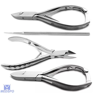 Manicure Pedicure Ingrown Chiropody Nail Cutter Nail File Toenail Clipper Tools - Picture 1 of 5