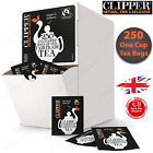 Clipper Fairtrade Everyday Tea Bags Tag & Envelope 1, 2 & 4 Pack – 250 each Bags