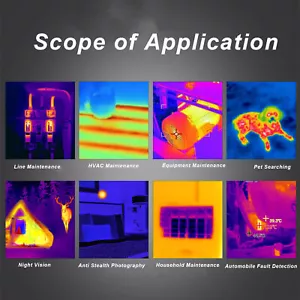 Thermal Imager Infrared Camera 2in Screen ‑ 40℃ To 300℃ Handheld Thermal Imager - Picture 1 of 12