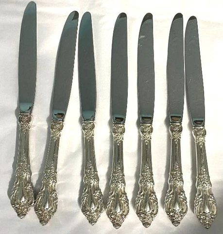 LUNT SILVER SILVER "Eloquence" (1953) 9" Modern Hollow Knives - 7 available Cover