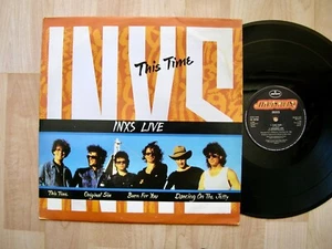 INXS this time ( live ) Mercury 412 orig 1986 UK EX - Picture 1 of 2