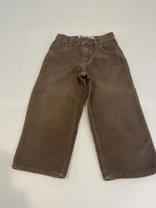 Baby Gap Kleinkind Junge Größe 3 braun Cord lose Passform Hose - Bild 1 von 4