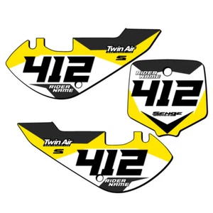 RM 65 SG63 Personalizado Placas Número MX Senge Kit de Gráficos Compatible con Suzuki - Imagen 1 de 4