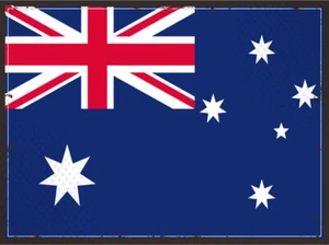mrdeco Metall Schild 30x40cm Flagge Australien Retro Flag Australia Blechschild - Bild 1 von 1