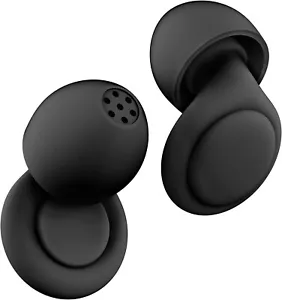 2 Noise Cancelling Ear Plugs, Beinkap Sleeping Earplugs with 12 Silicone - Picture 1 of 8