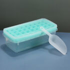 Ice Cube Tray with Lid and Scoop 36 Grids Ice Maker Mold with Bin Square VeOpM