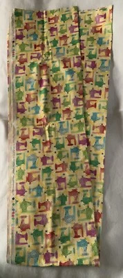 Leslie Moak Murray for Quilting Treasures Sewing Machine Fabric 2 Yards NOS - Image 1 of 4
