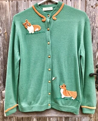 Cárdigan vintage de cachemira de los años 50 de Lee Collins Foto 1 de 4