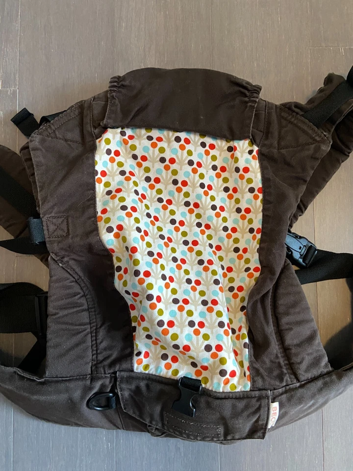 BECO baby carrier brown with print  - Изображение 1 из 1