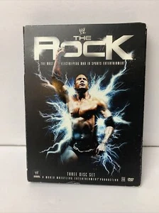DWAYNE THE ROCK JOHNSON WWE MOST ELECTRIFYING MAN THREE DISC DVD BOX SET2008 - Picture 1 of 5