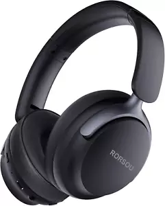 Bluetooth Headphones Over Ear, 6 EQ Modes, 50H Playtime, Deep Bass, Mic, Foldabl - Picture 1 of 12