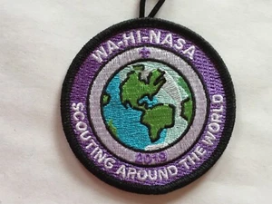 2019 Wa Hi NASA Lodge 111 Scouting Around the World patch 2g - Picture 1 of 1