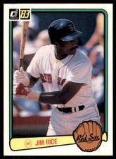 1983 Donruss Jim Rice Boston Red Sox #208