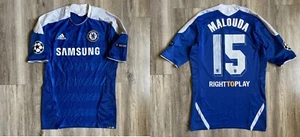 Camiseta de fútbol Chelsea local 2011/2012 Adidas versión V13924 TechFit # Malouda 15 - Imagen 1 de 13