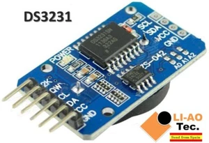 DS3231 AT24C32 IIC Module Precision Clock Module DS3231 for Arduino - Foto 1 di 7