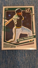 2023 Panini Donruss - #189 Rickey Henderson
