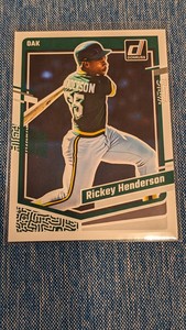 2023 Panini Donruss - #189 Rickey Henderson