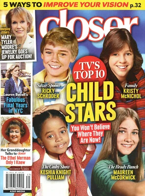 CLOSER Magazine December 4 2023 TV's Top 10 Child Stars Ice T. Micky Dolenz - Image 1 of 3